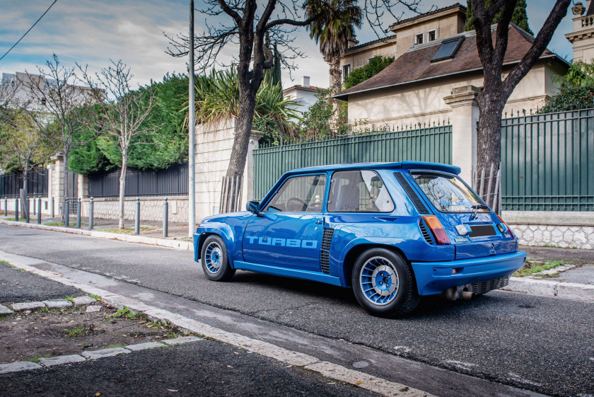 1980 Renault 5 Turbo n°0002  No reserve