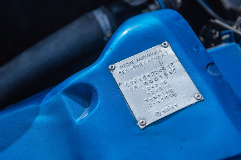 1980 Renault 5 Turbo n°0002  No reserve