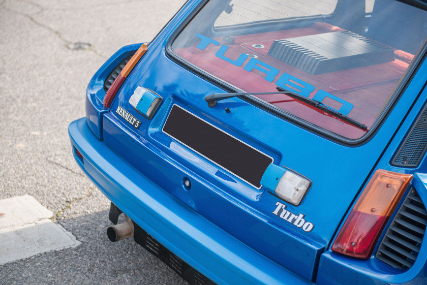 1980 Renault 5 Turbo n°0002  No reserve