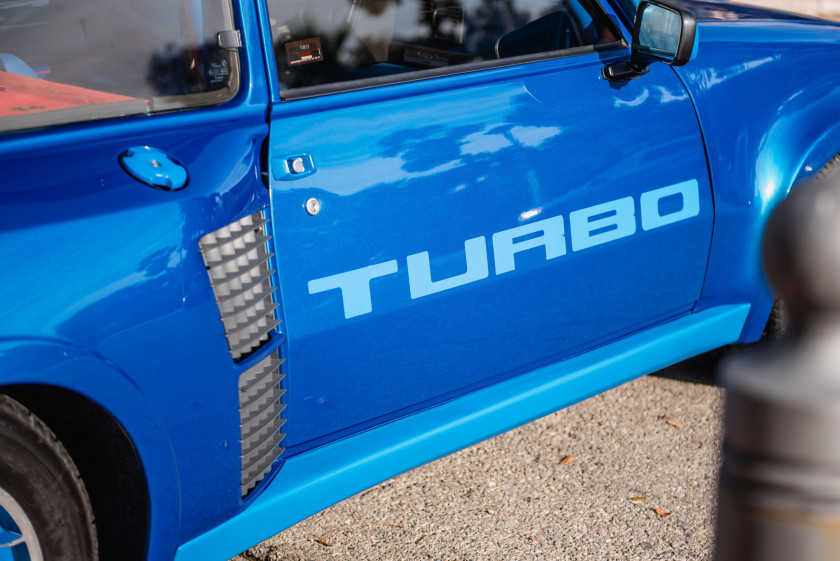 1980 Renault 5 Turbo n°0002  No reserve