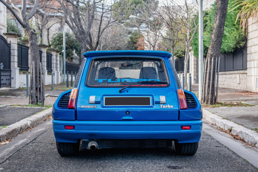 1980 Renault 5 Turbo n°0002  No reserve