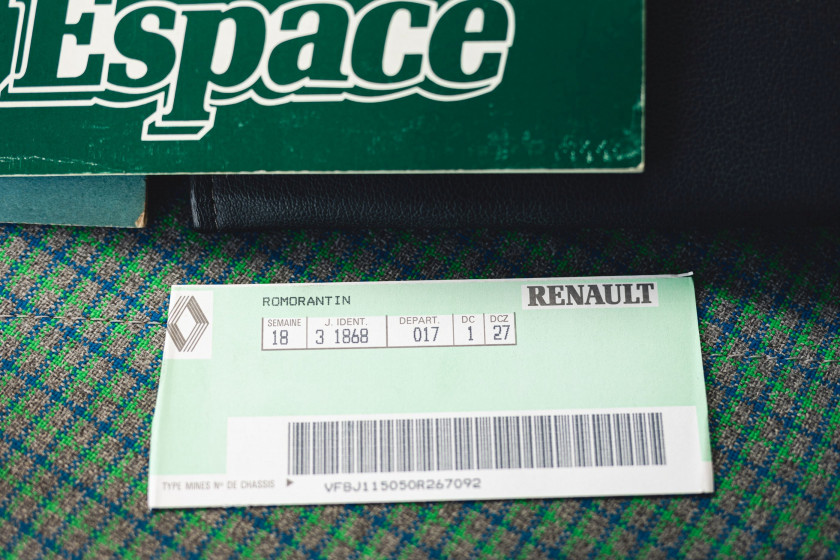 1987 Renault Espace 1 Turbo D