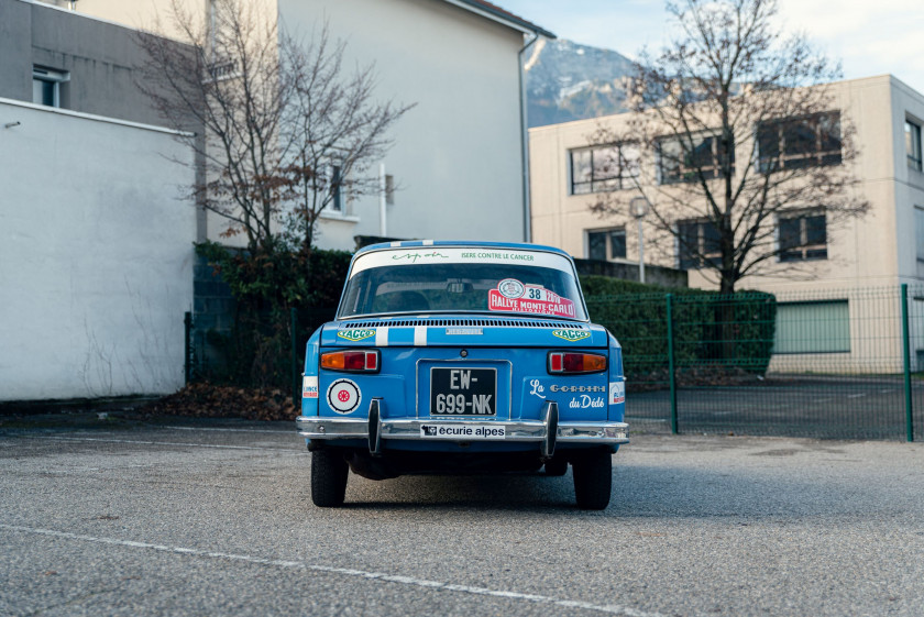 1968 Renault 8 Gordini  No reserve