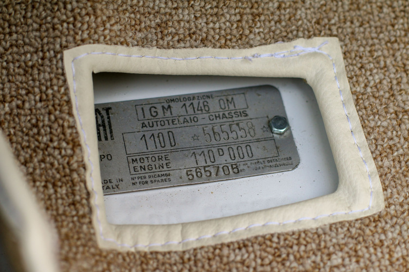 1963 Fiat 500 D Trasformabile  No reserve