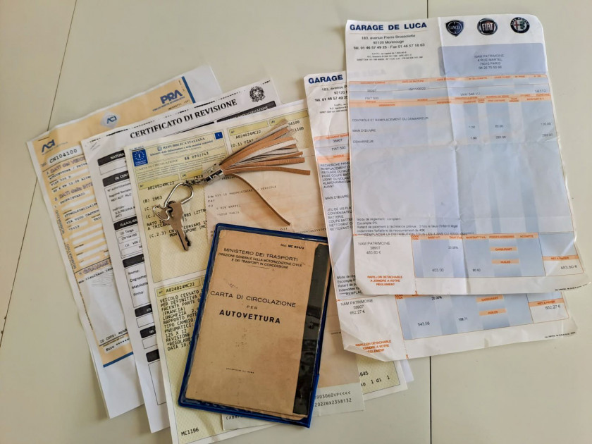 1963 Fiat 500 D Trasformabile  No reserve