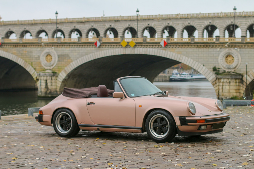 1989 Porsche 911 Carrera 3.2L Cabriolet   No reserve