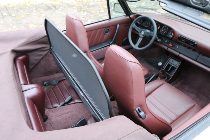 1989 Porsche 911 Carrera 3.2L Cabriolet   No reserve