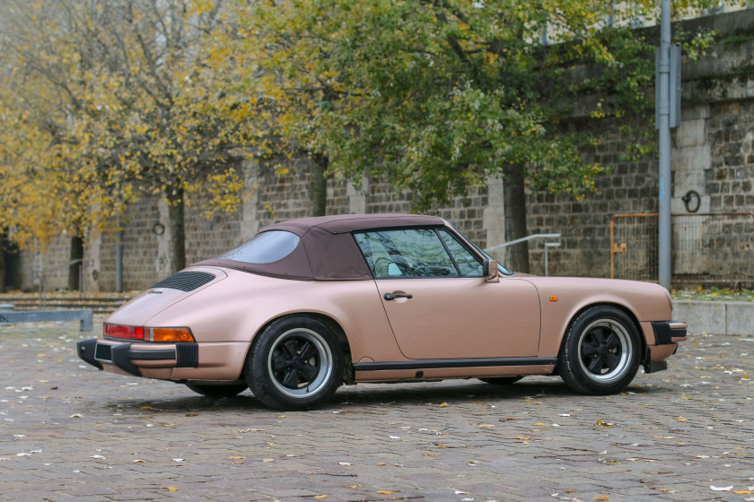 1989 Porsche 911 Carrera 3.2L Cabriolet   No reserve