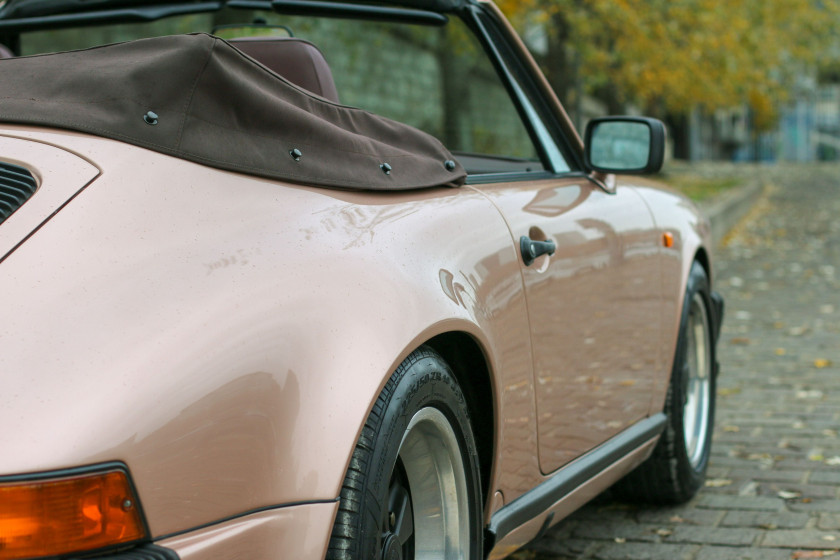 1989 Porsche 911 Carrera 3.2L Cabriolet   No reserve