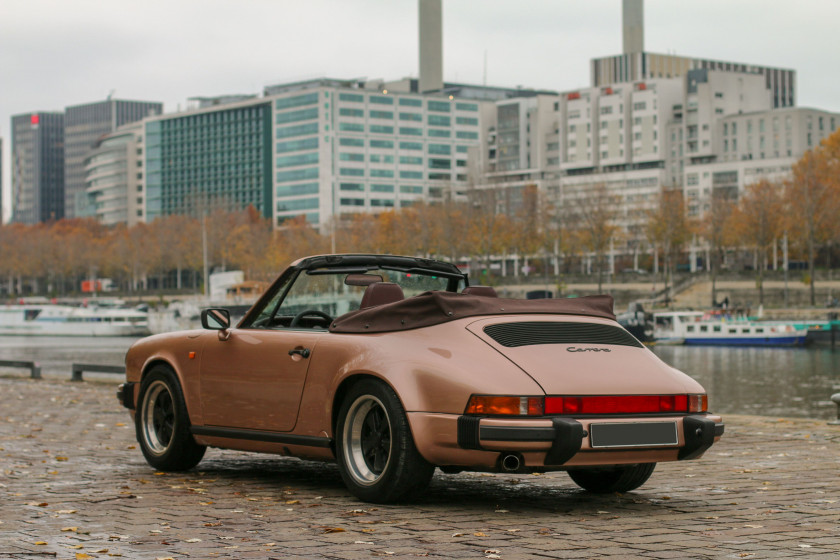 1989 Porsche 911 Carrera 3.2L Cabriolet   No reserve