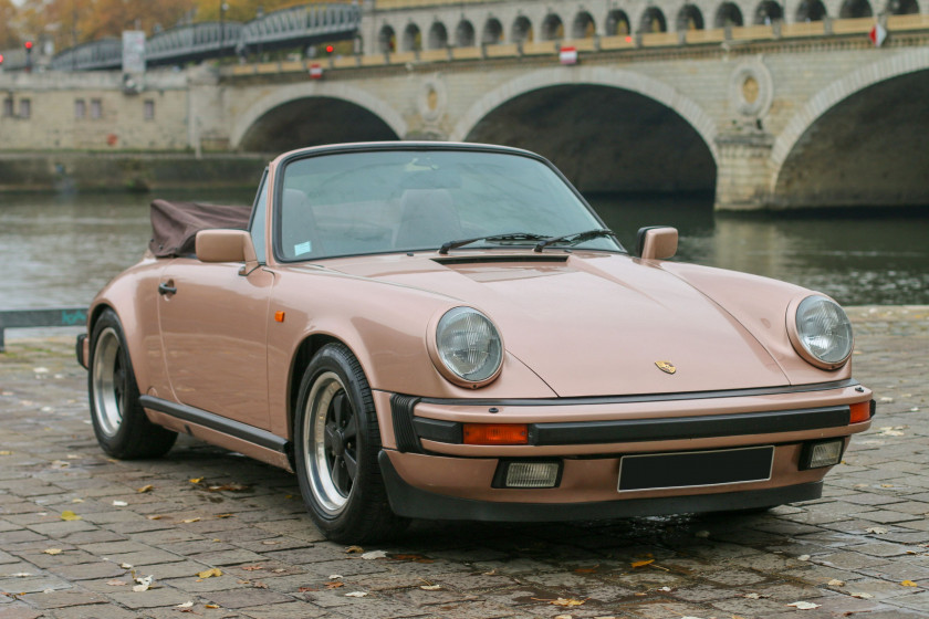 1989 Porsche 911 Carrera 3.2L Cabriolet   No reserve