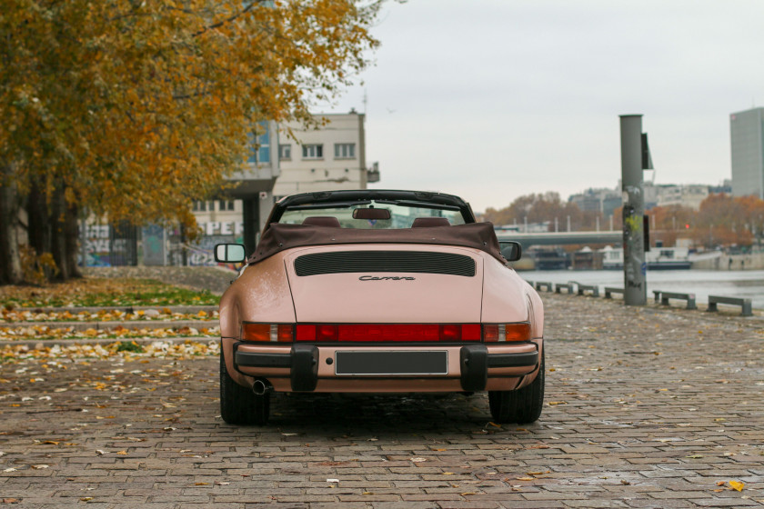 1989 Porsche 911 Carrera 3.2L Cabriolet   No reserve