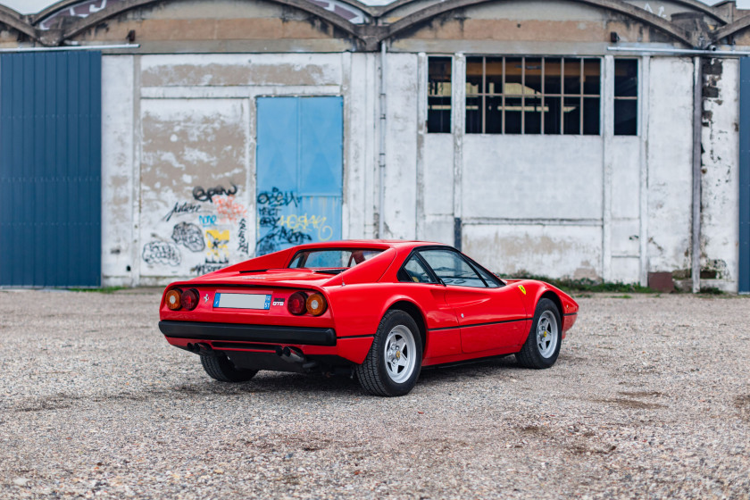 1981 Ferrari 208 GTB par Pininfarina  No reserve