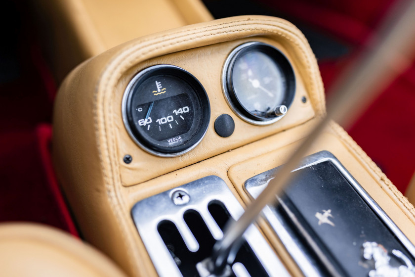 1981 Ferrari 208 GTB par Pininfarina  No reserve