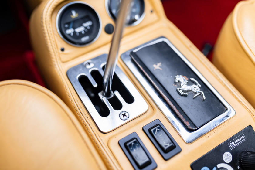 1981 Ferrari 208 GTB par Pininfarina  No reserve