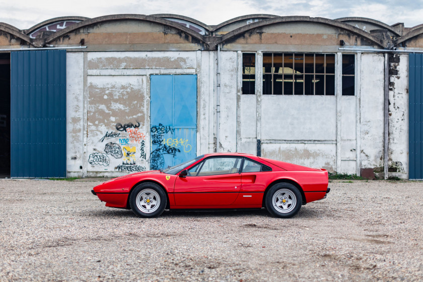 1981 Ferrari 208 GTB par Pininfarina  No reserve