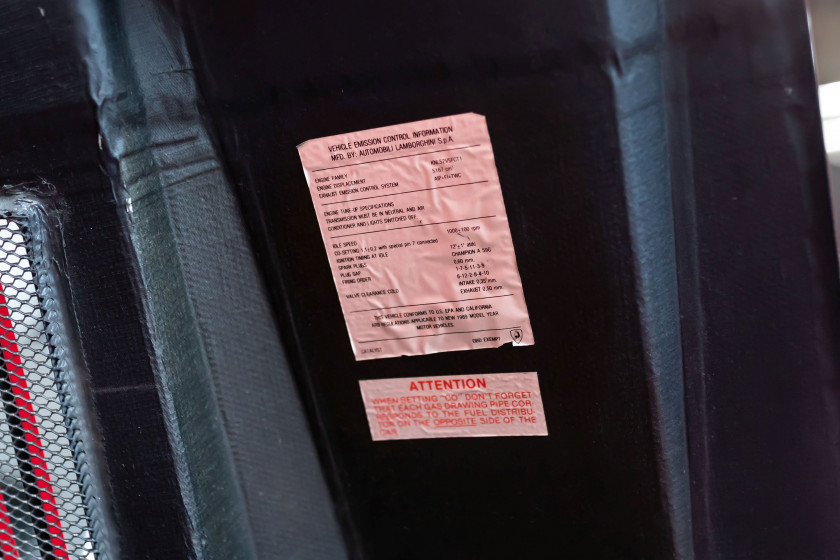 1989 Lamborghini Countach 25th anniversary