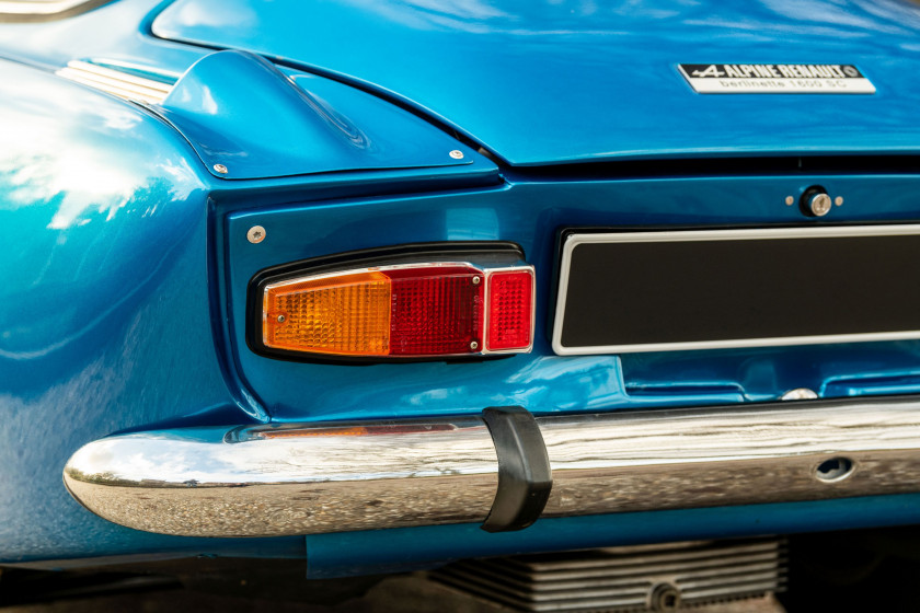 1976 Alpine Renault A110 1600 SC/VD