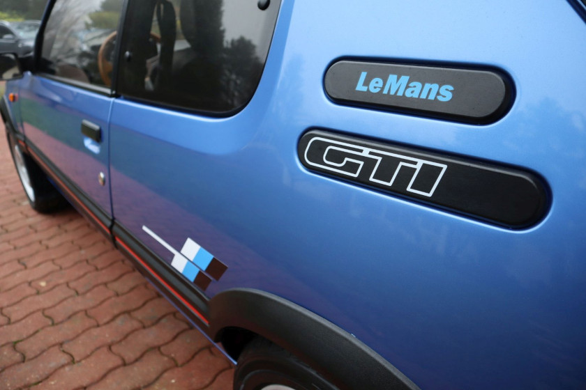 1991 Peugeot 205 GTI Le Mans  No reserve