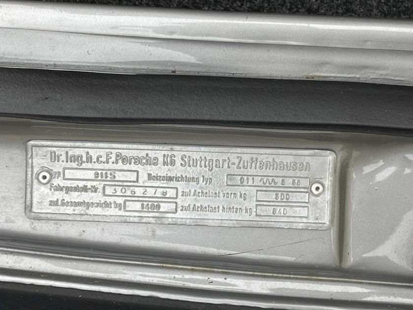 1966 Porsche 911 2.0L S SWB  No reserve