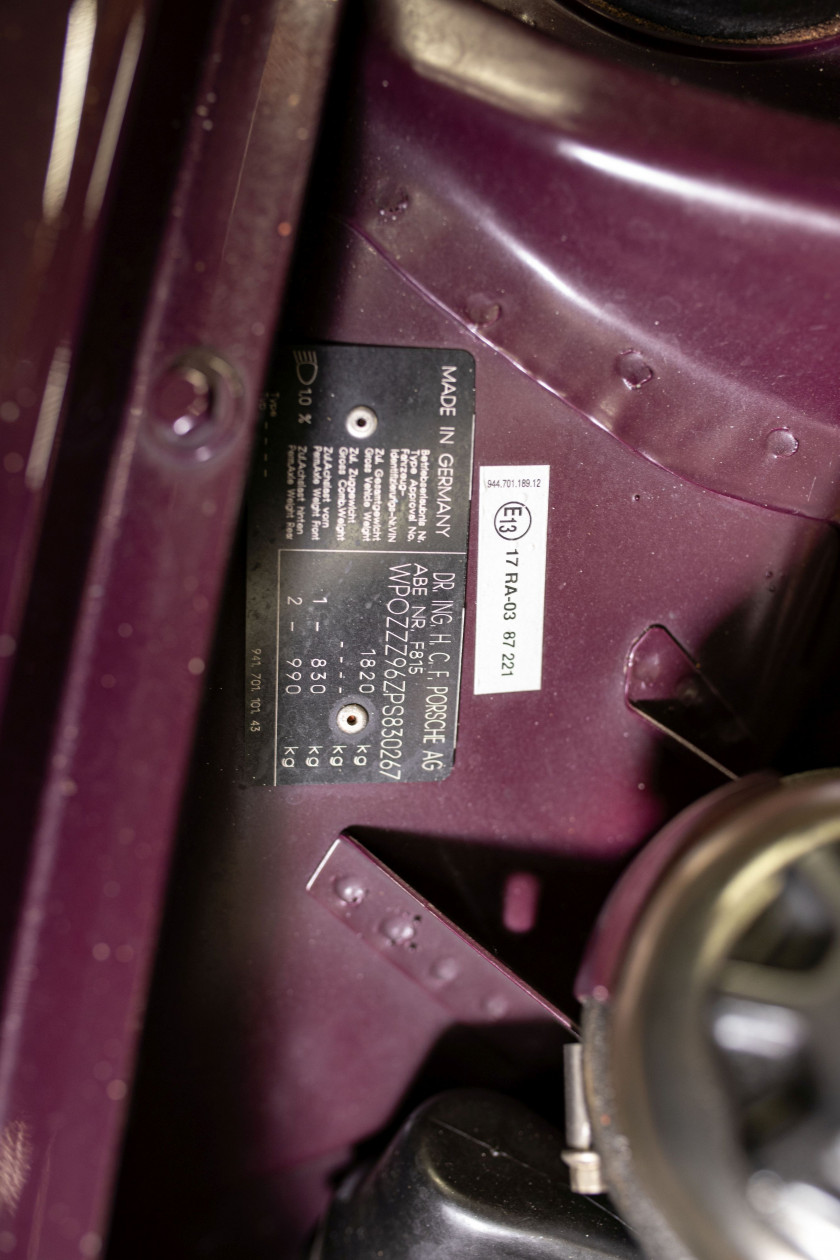 1992 Porsche 968 cabriolet  No reserve