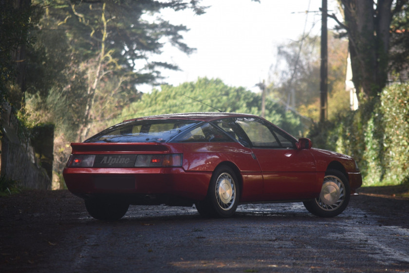 1989 Alpine GTA V6 Turbo Mille Miles  No reserve