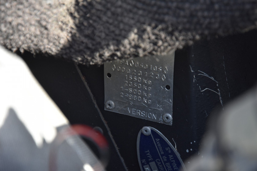 1989 Alpine GTA V6 Turbo Mille Miles  No reserve