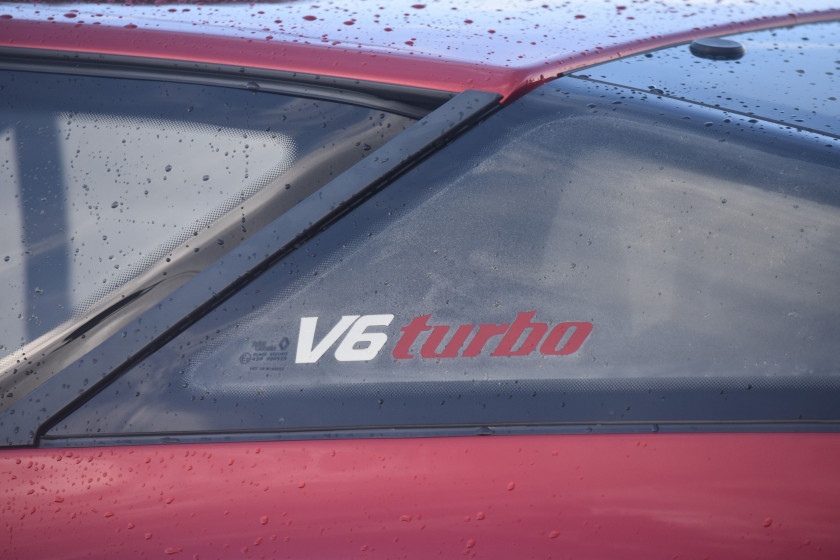 1989 Alpine GTA V6 Turbo Mille Miles  No reserve