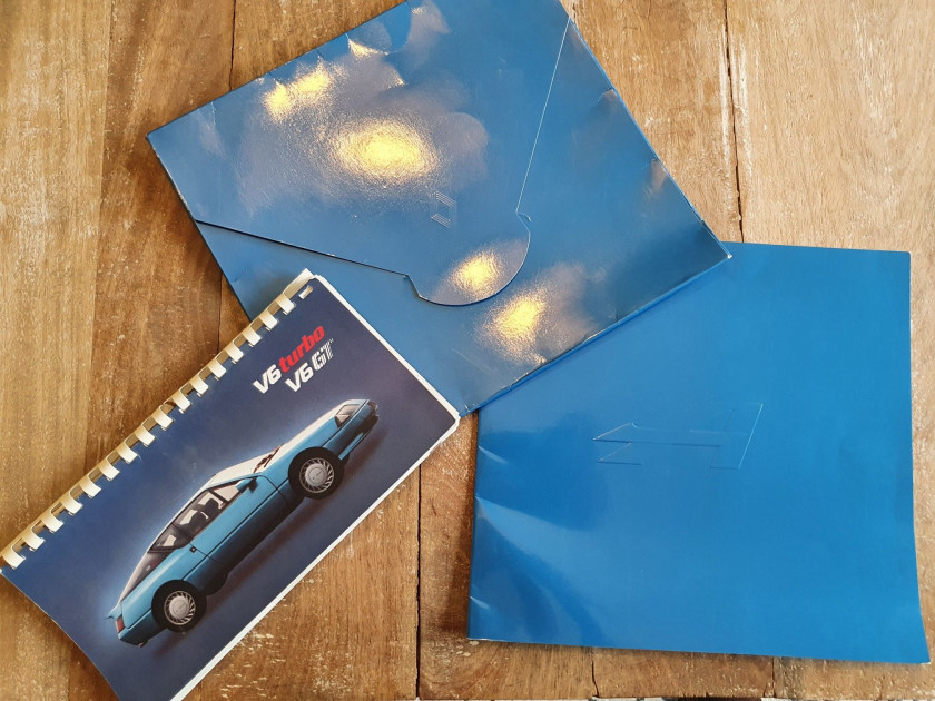 1989 Alpine GTA V6 Turbo Mille Miles  No reserve