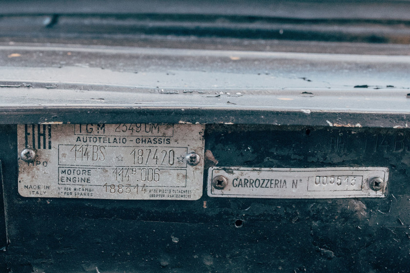 1966 Fiat 2300 S  No reserve