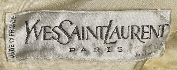 YVES SAINT LAURENT Haute Couture - 1969