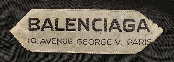 BALENCIAGA Haute Couture - Circa 1950