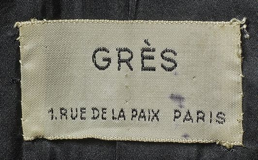 GRÈS Haute Couture - Circa 1950
