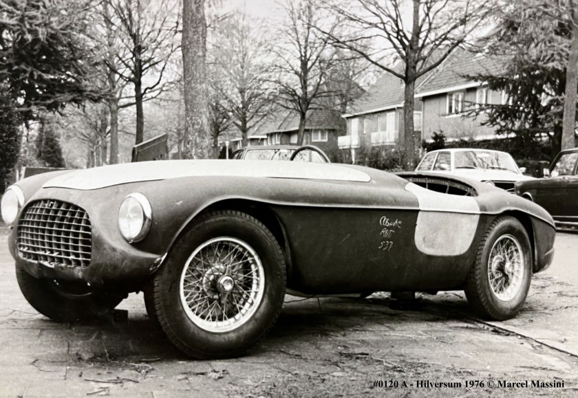 1951 Ferrari 340 America Barchetta Touring Superleggera  No reserve