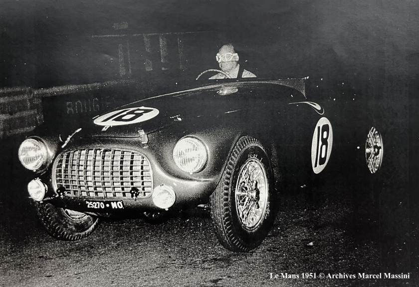 1951 Ferrari 340 America Barchetta Touring Superleggera  No reserve