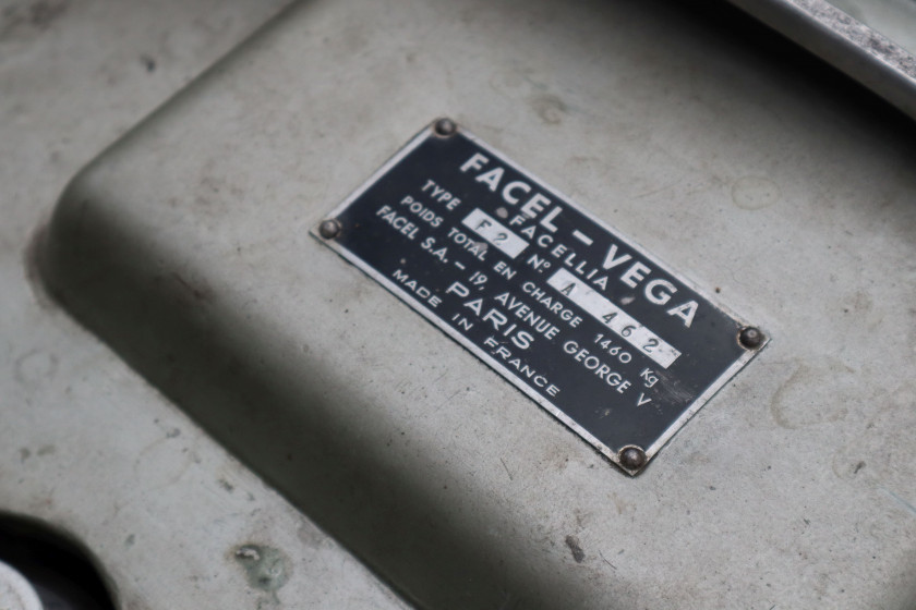 1961 Facel Vega Facellia Coupé 4 places (F2)  No reserve