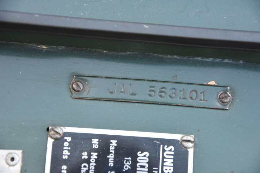 1967 Sunbeam Alpine Tiger V8 260 MK I avec hard-top  No reserve