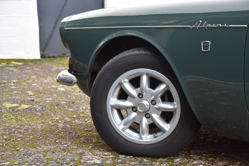 1967 Sunbeam Alpine Tiger V8 260 MK I avec hard-top  No reserve