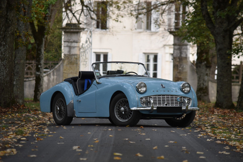 1960 Triumph TR3 A   No reserve