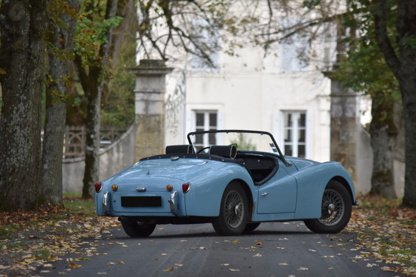 1960 Triumph TR3 A   No reserve