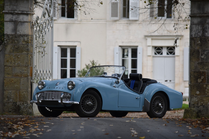 1960 Triumph TR3 A   No reserve