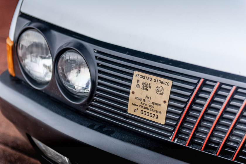 1983 Fiat Ritmo Abarth 130 TC  No reserve