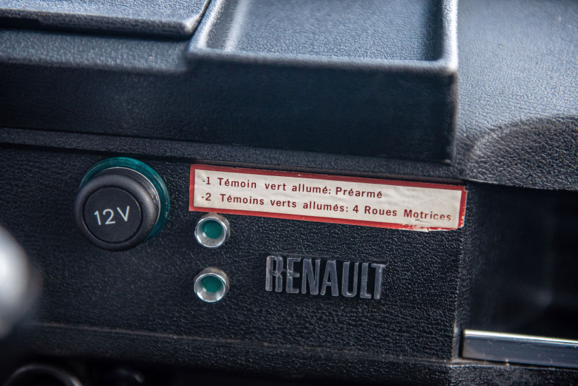 1981 Renault 4 GTL Sinpar 4x4  No reserve