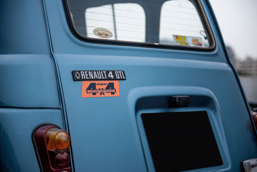 1981 Renault 4 GTL Sinpar 4x4  No reserve