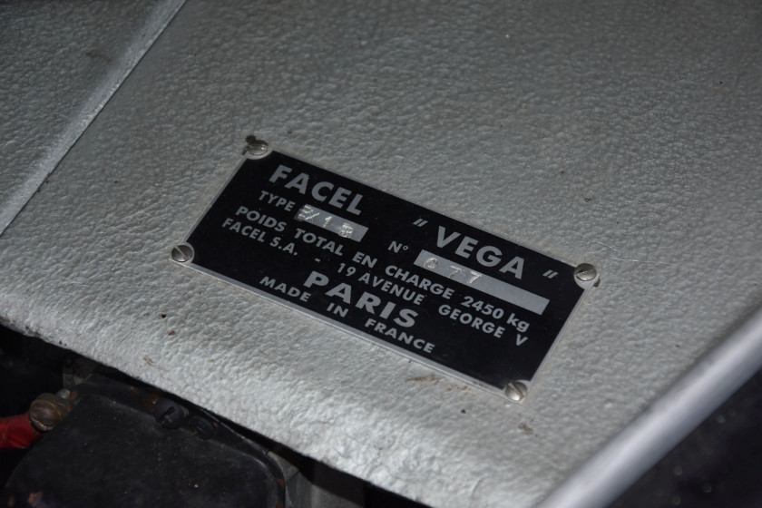 1960 Facel Vega Excellence (EX1)  No reserve