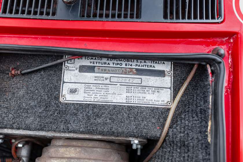 1972 De Tomaso Pantera GTS Gr. IV