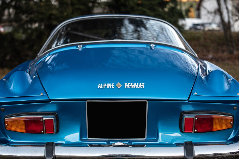 1975 Renault Alpine A110 1300 berlinette  No reserve