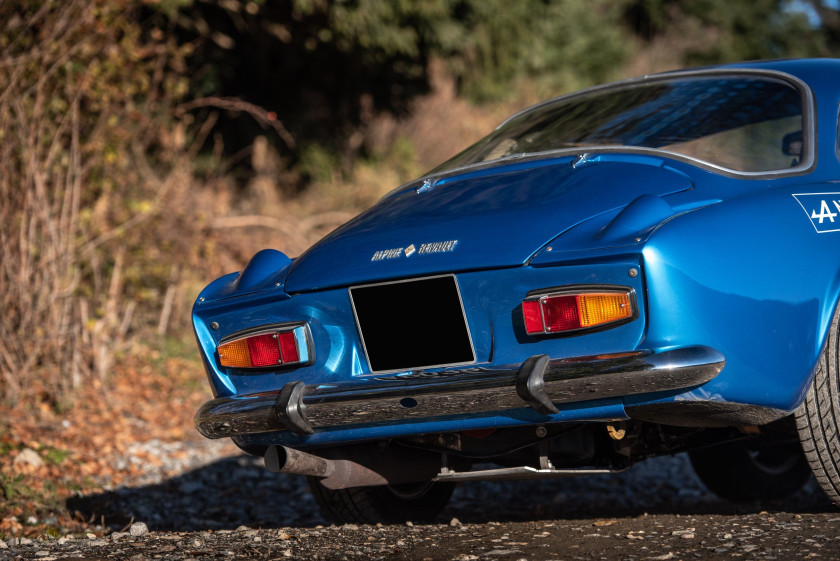 1975 Renault Alpine A110 1300 berlinette  No reserve