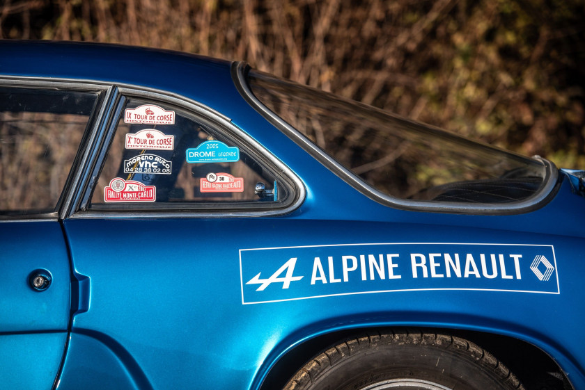 1975 Renault Alpine A110 1300 berlinette  No reserve