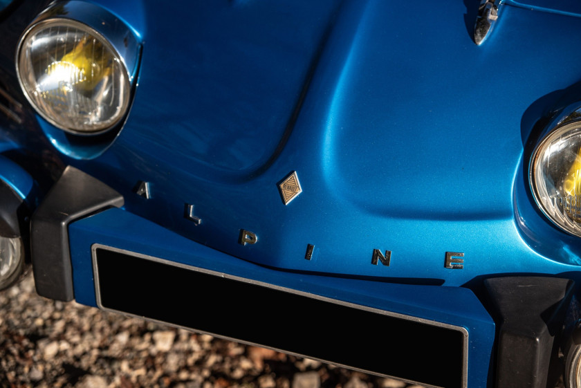 1975 Renault Alpine A110 1300 berlinette  No reserve